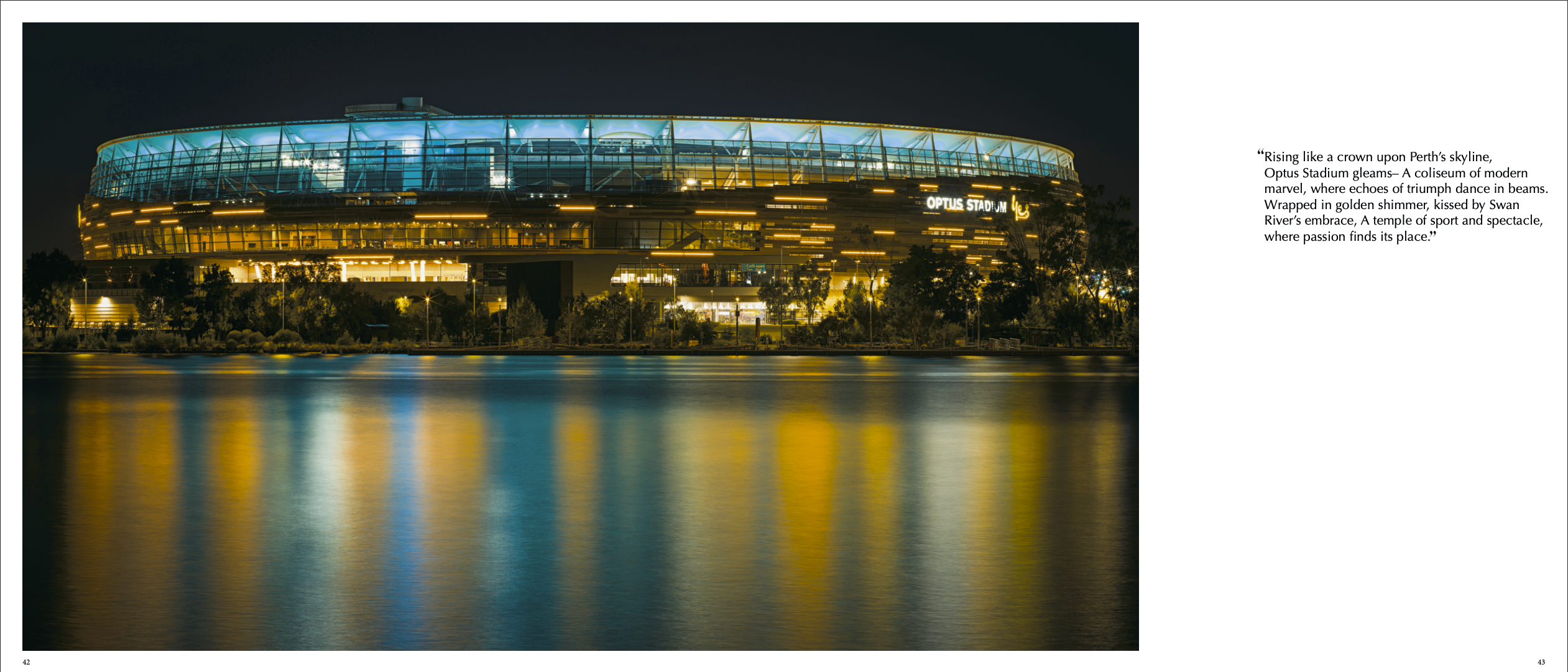 Optus Stadium — spread