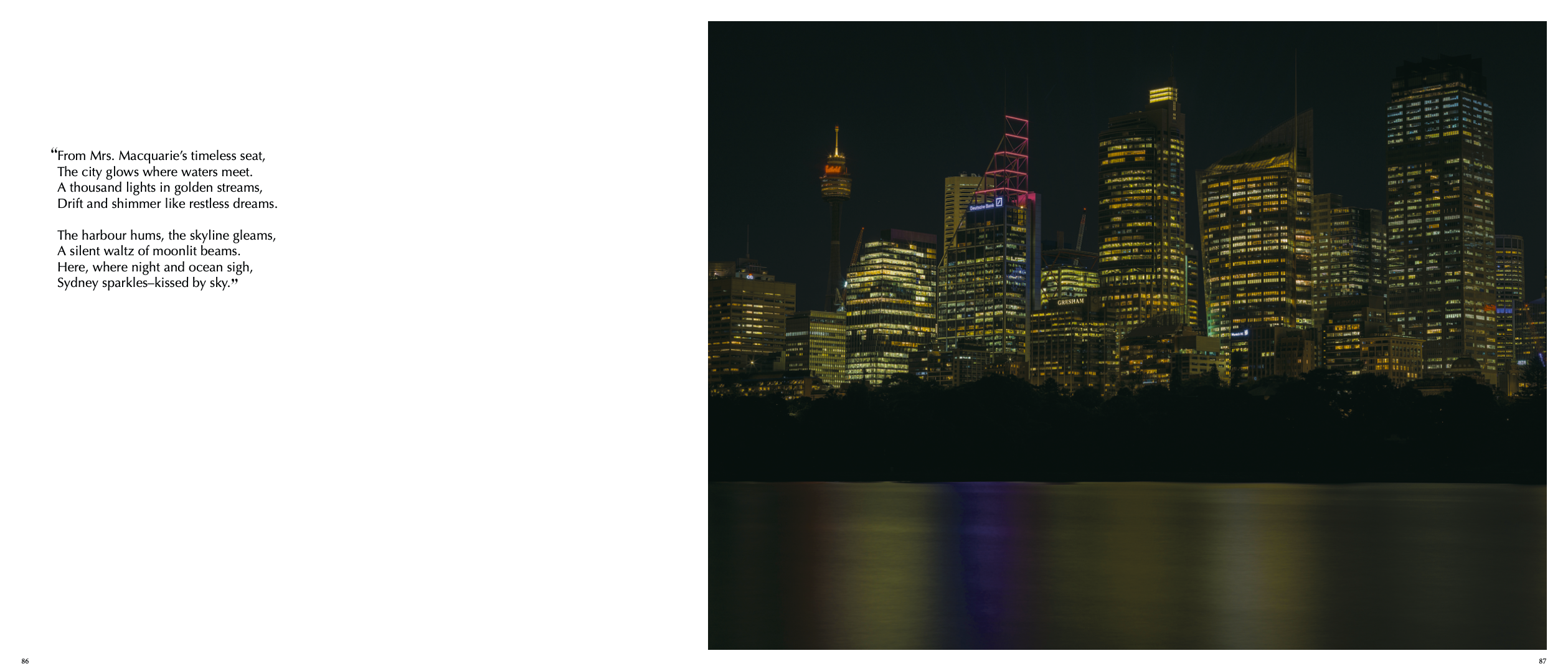 Sydney — From Mrs. Macquarie's Chair